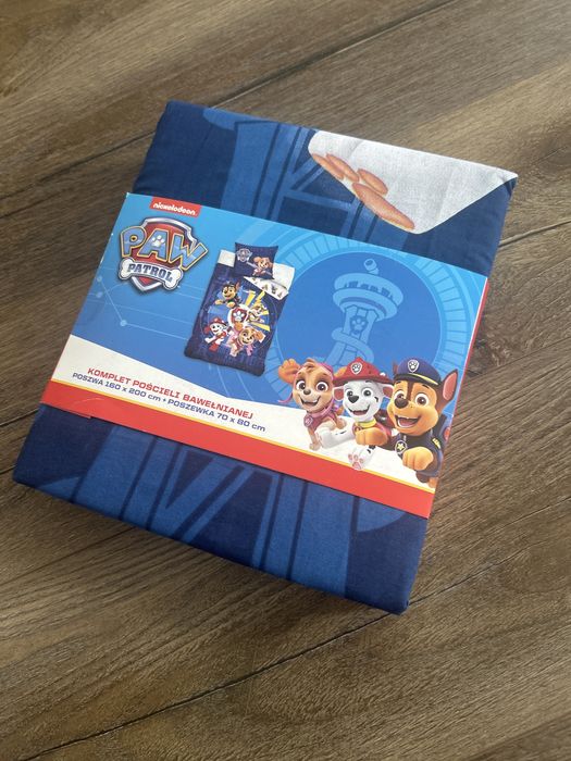 Nowy komplet poscieli psi patrol 160x200 bawełna