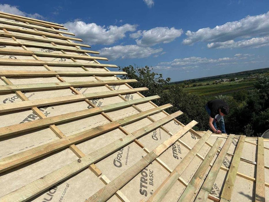 Кровля / Покрівельні роботи/Кровельные работы / Ремонт крыши (даху) №1