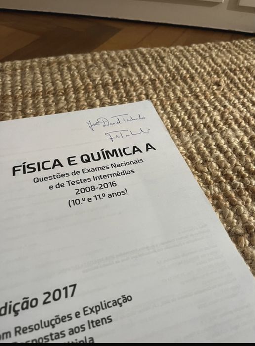 Livro de exercicios Fisisca e Quimica