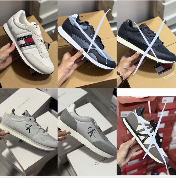 Кросівки armani tommy hilfiger calvin klein lacoste