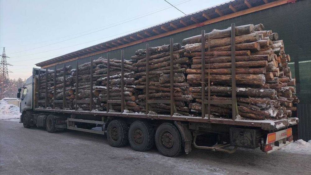Продам круглі та колоті дрова (сосна, береза, вільха, акація, дуб, осика) 0,3м - 2м