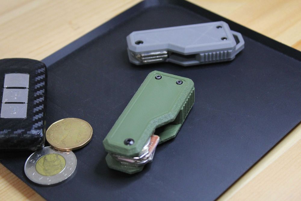 Organizador de chaves compacto e silencioso – impressão 3D, novo