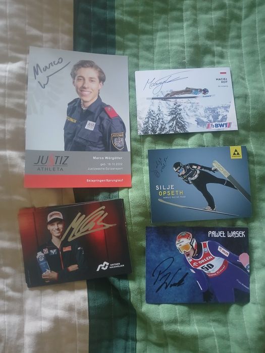 Autografy Skoki Narciarskie