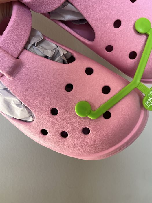 Уцінка Crocs mary jane pink 37, крокси мері джейн рожеві
