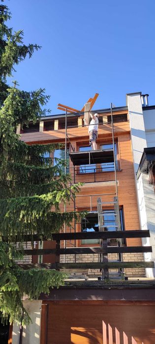 Ocieplenie Poddasza Stropu Wstrzykiwanie Nadmuch Wełny Celulozy