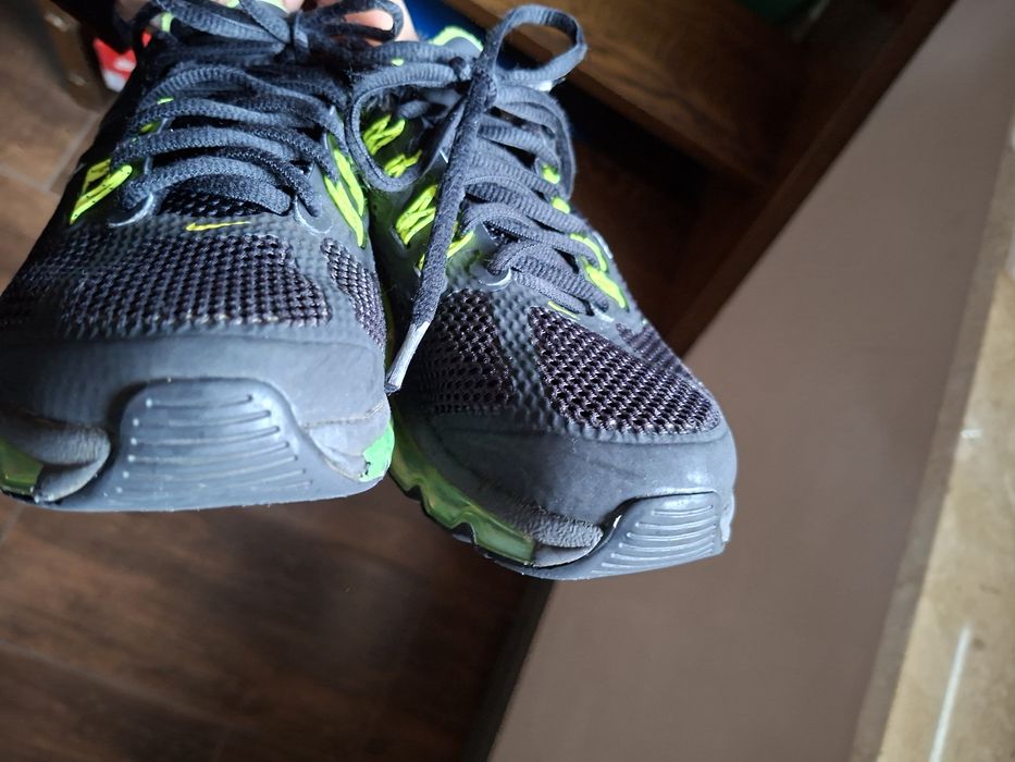 Młodzieżowe buty nike air max 2013 neonowe rozmiar 38