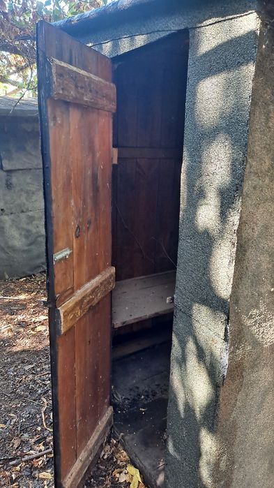 Abrigo de caça em madeira de pinho tratada — Impermeável, Inodoro, 3 Lugares