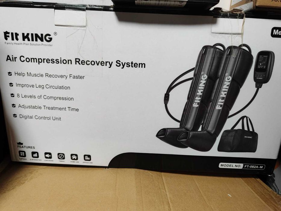 Повітряні масажні чоботи для ніг для покращення кровообігу.