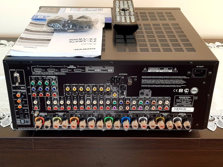 ONKYO TX-SR876 UK EDITION Potężny amplituner