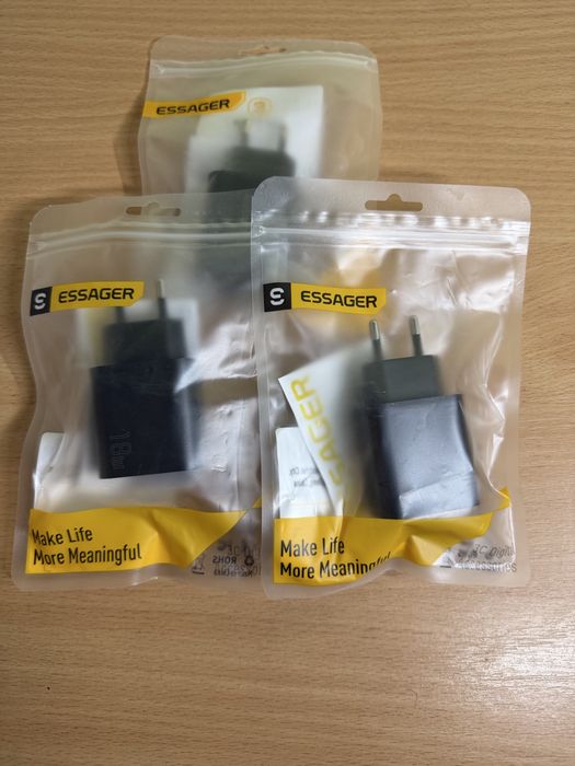 Essager 18w, 20w, 65w (зарядне для телефону)