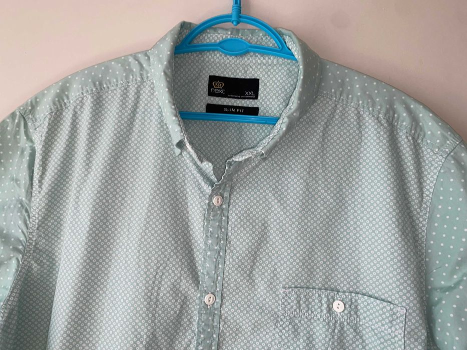 koszula NEXT * rozm 2XL* klatka 134*  slim fit