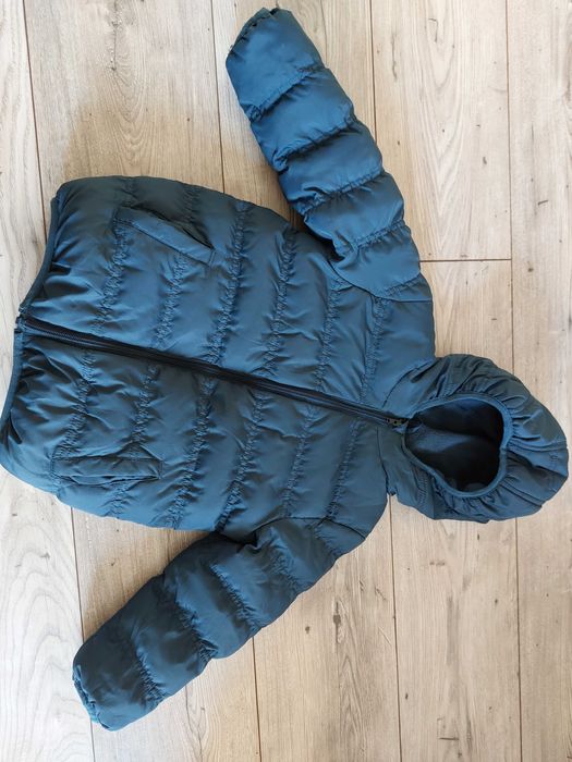 Crafted kurtka ocieplana 3-4 lata granatowa zimowa