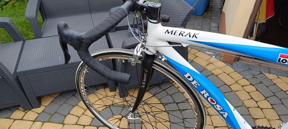 De Rosa rower 17 cali aluminiowo carbon.