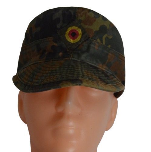 oryginalna czapka polowa bundeswehra kamuflaż flecktarn rozmiar 54