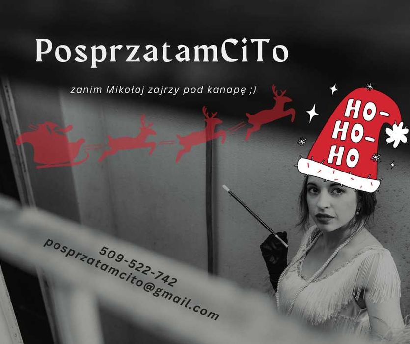 Przedświąteczne sprzątanie - firma i mieszkanie