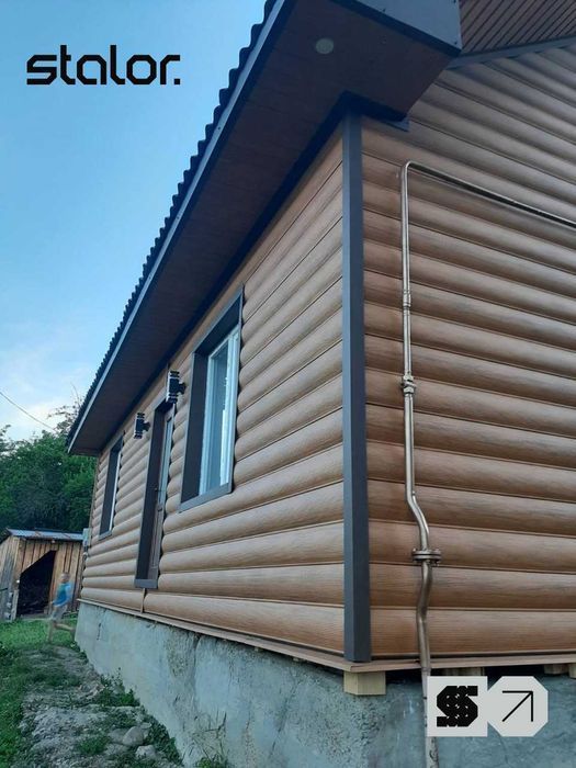 Металосайдинг. Сайдинг вініловий. Фасадні касети. Буча