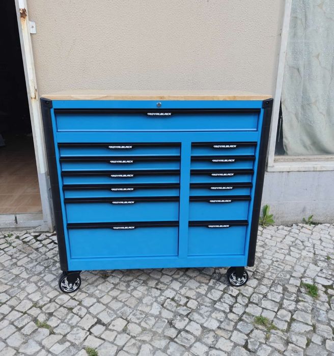 Carrinho de ferramentas 12 gavetas 10 completas novo
