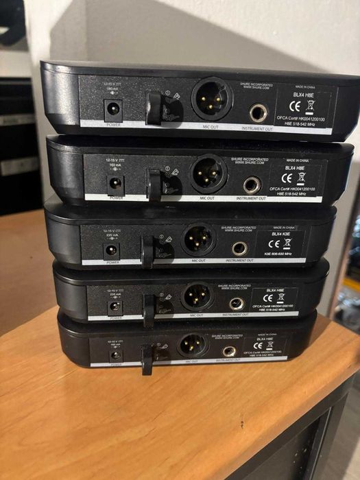 Microfone sem fios Shure BLX