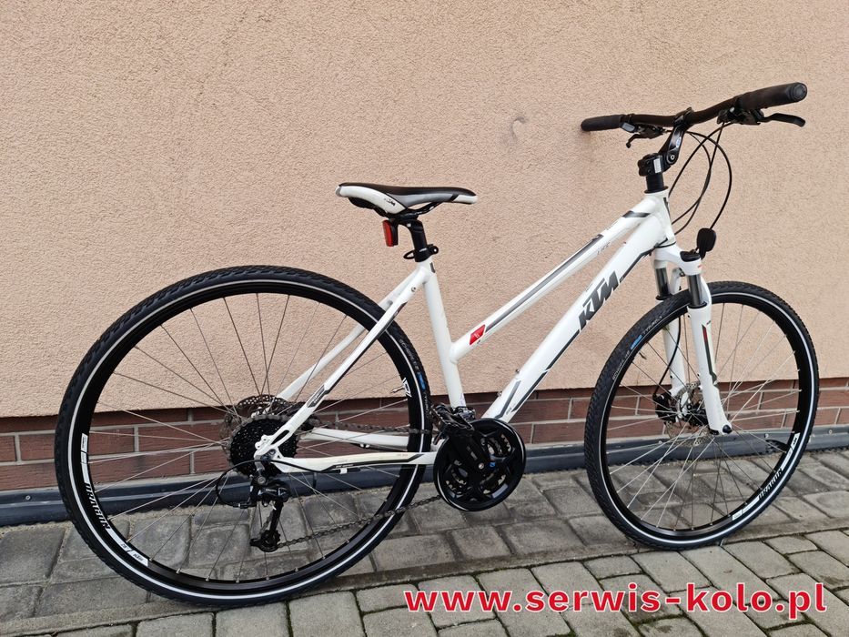 Rower damka damski crossowy KTM koła 28 SHIMANL DEORE aluminium okazja