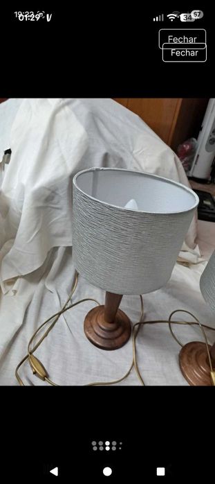 Conjunto de Candeeiros de quarto