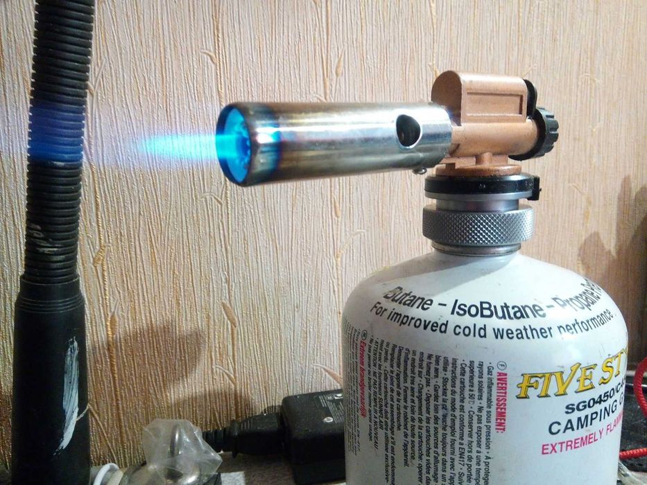 Переходник резьба-резьба с краном резьбовой газовый баллон газ