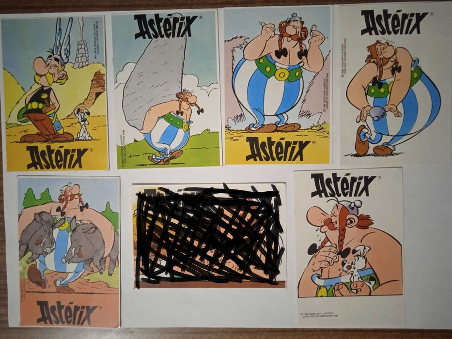 Astérix, Coleção de Calendários 1989