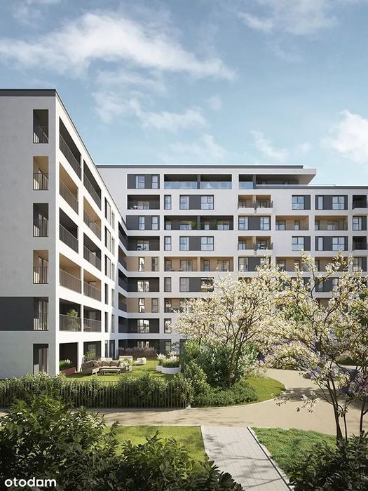 2-pokojowe mieszkanie 43m2 + loggia Bezpośrednio