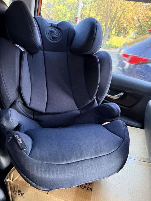 Автокрісло Cybex Solution Z-fix Midnight Blue(15-36kg)