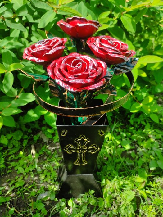 ковані рози. ручна робота