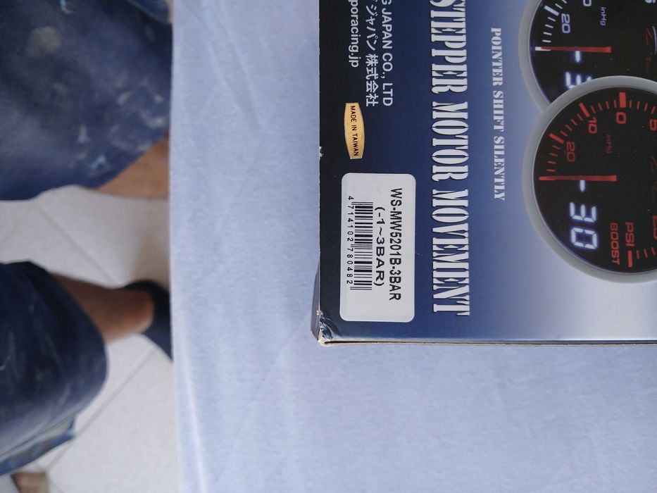 Manometro pressao turbo 3 bars