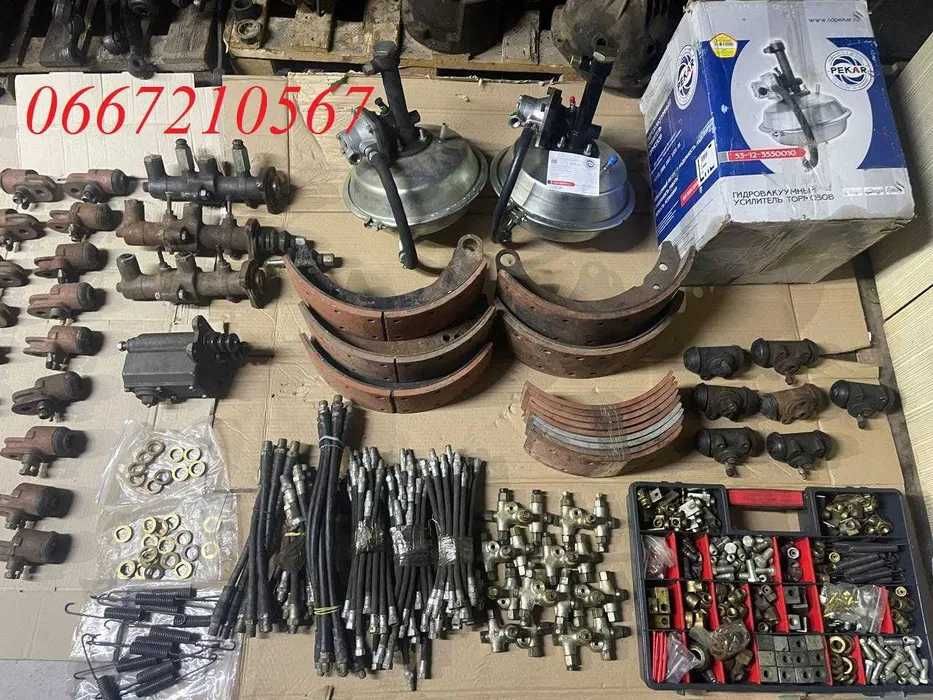 Запчастини тормозної системи Газ 53, Газ 66, Газ 3307, Газ 51, Газ 52