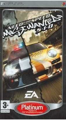 NFS Need for Speed Most Wanted 5-1-0 PSP