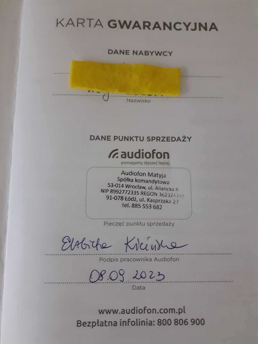 Aparaty Słuchowe na Gwarancji