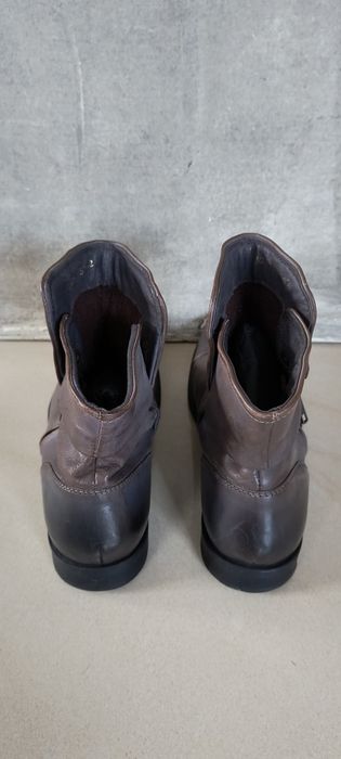 Buty botki sztyblety skóra Lasocki.