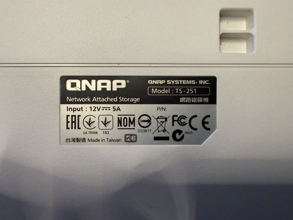 Nas Qnap TS-251 4GB