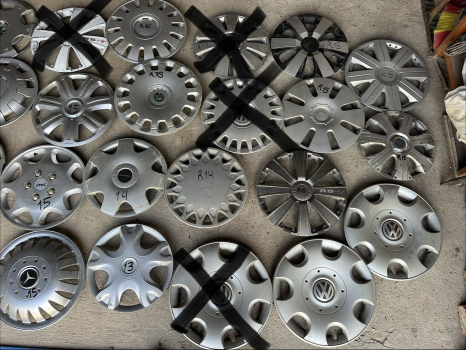 Автомобільні ковпаки на диски - поштучно!