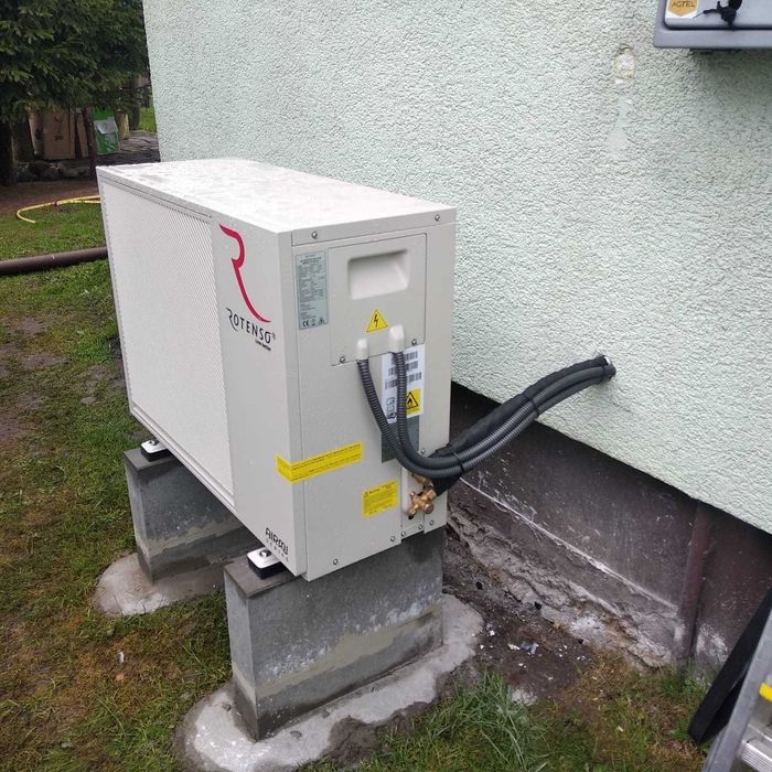 Pompy ciepła powietrze/woda split i monoblok