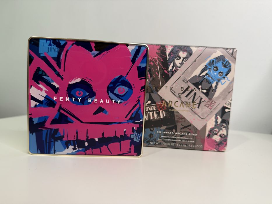 Paleta cieni rozświetlaczy Fenty Beauty X Arcane Killawatt quad