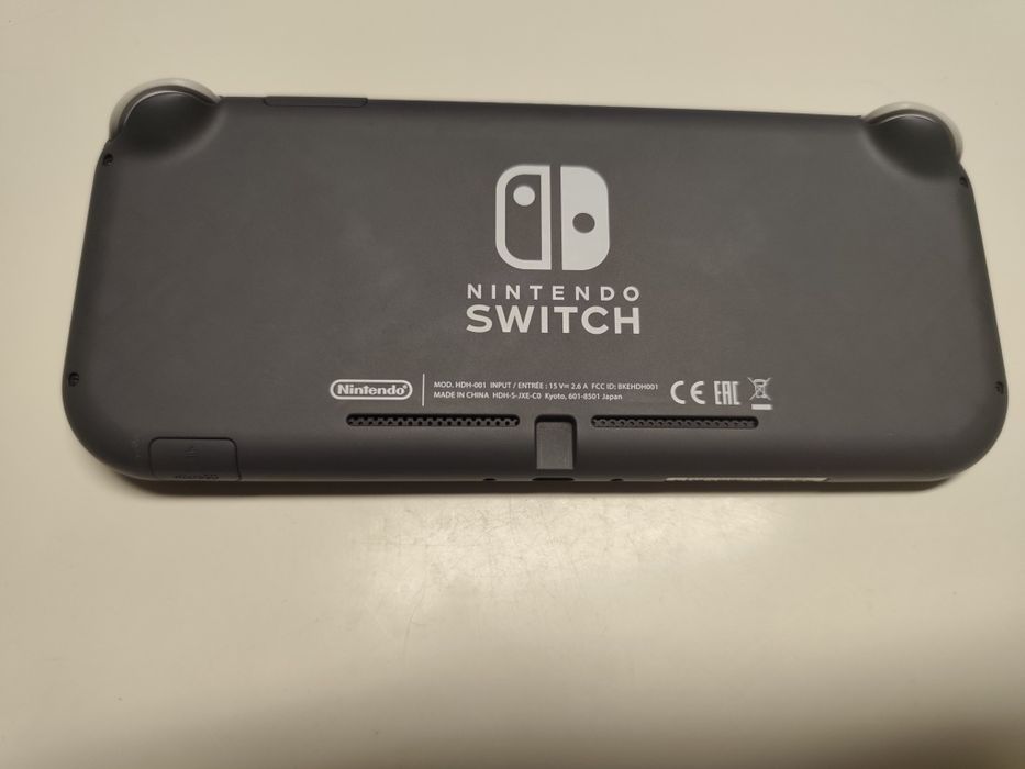 Nintendo Switch Lite Cinzenta (Completa na Caixa + Extras) – Como Nova