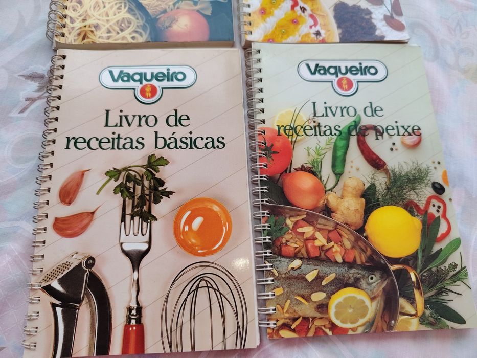 4 Livros de Culinária da Vaqueiro