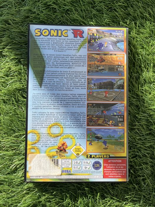 Sonic R - Sega Saturn