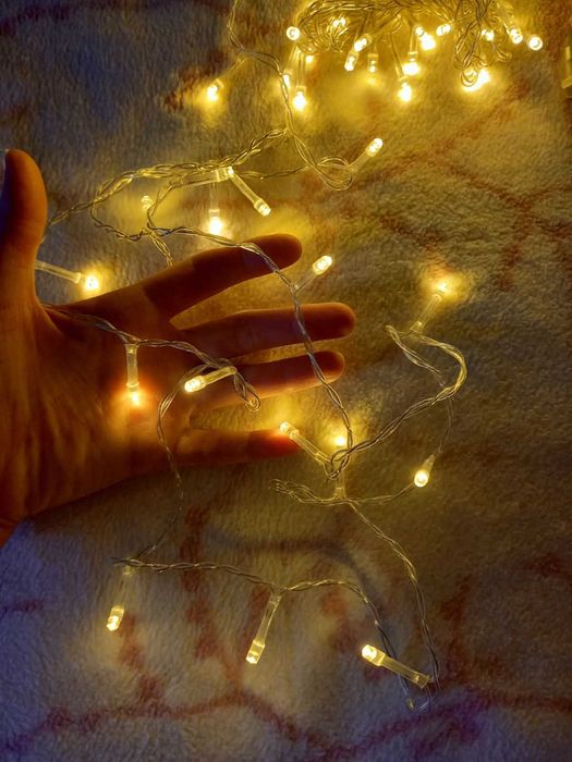 Новорічна світлодіодна гірлянда 3 на 2,8 метри штора на вікно 280 LED