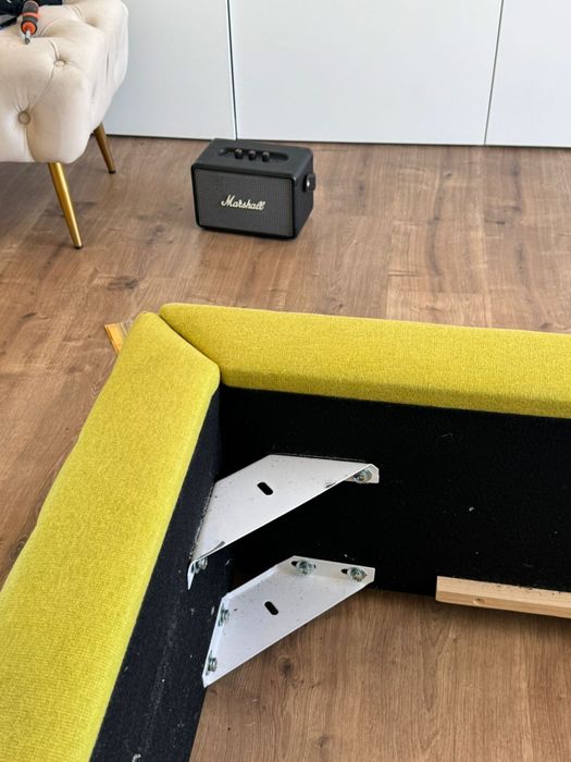 Cama Queen size cor verde
