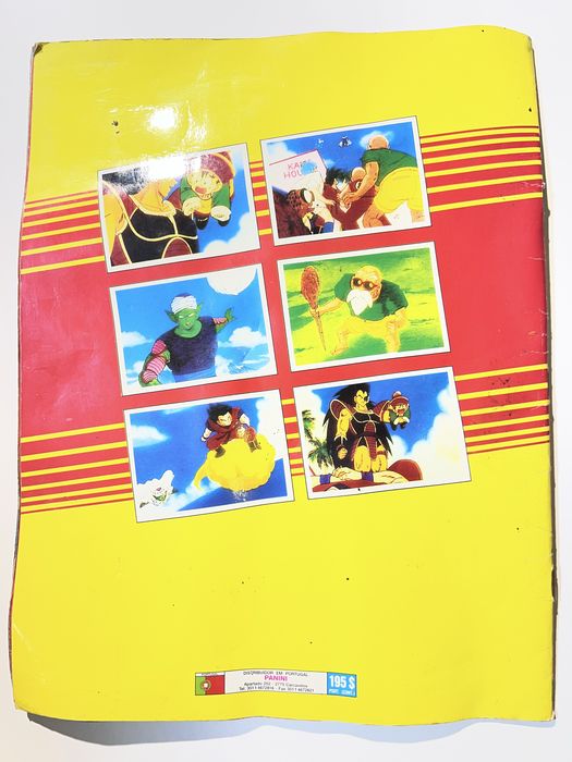 Álbum de cromos Dragon Ball Z Panini em português