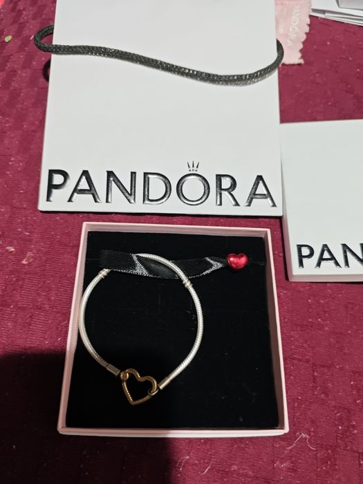 Браслет Pandora и шармик оригинал