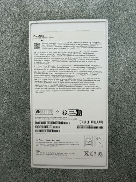 Iphone 16 Pro 256GB