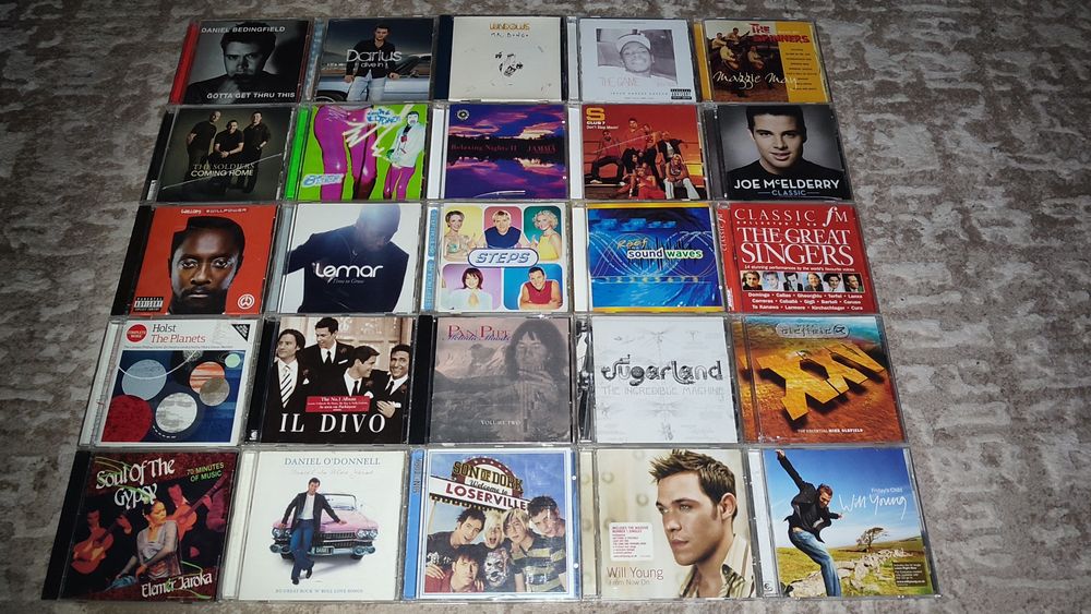 CD фирма IL Divo,T.Spinner,Windows,Will Young,Beck,Ace Of Base,Lemar