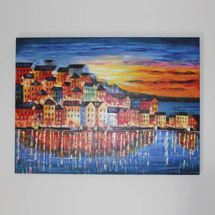 Tela pintada à mão