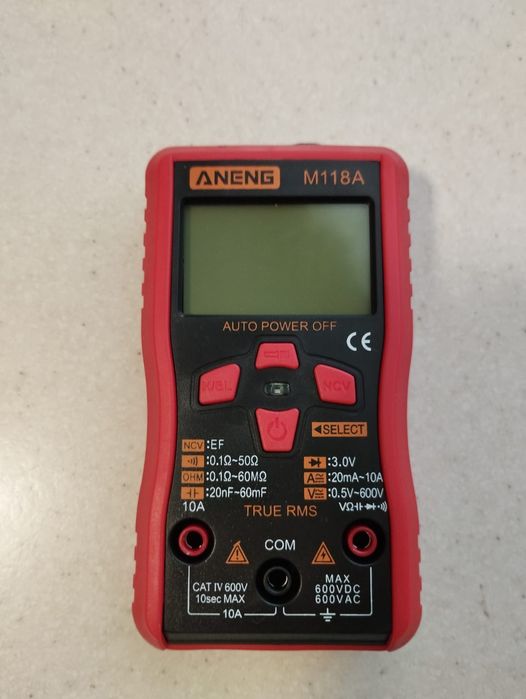 Цифровой мультиметр ANENG M118A, автомат.