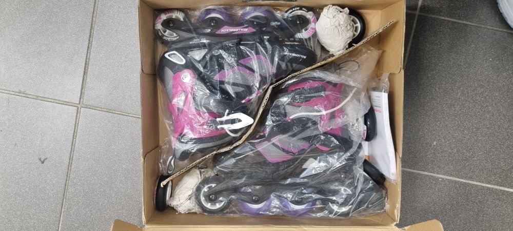 Rolki Rollerblade Spitfire G - Black/Purple